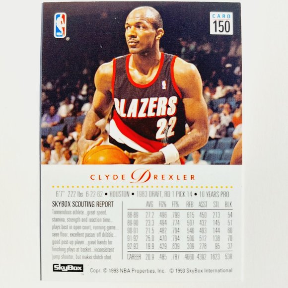 Portland Trailblazers (Clyde Drexler) - BKBL [25_CD11] - Picture 3 of 3